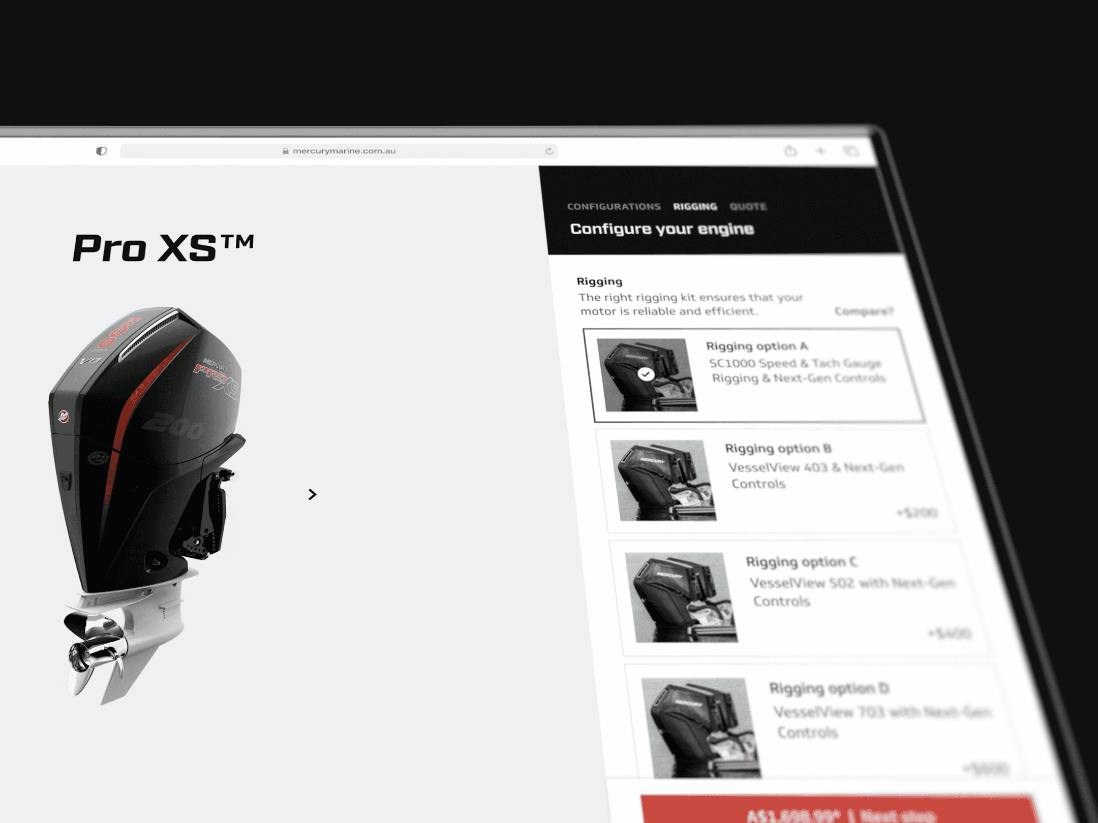 Mercury Marine Configurator