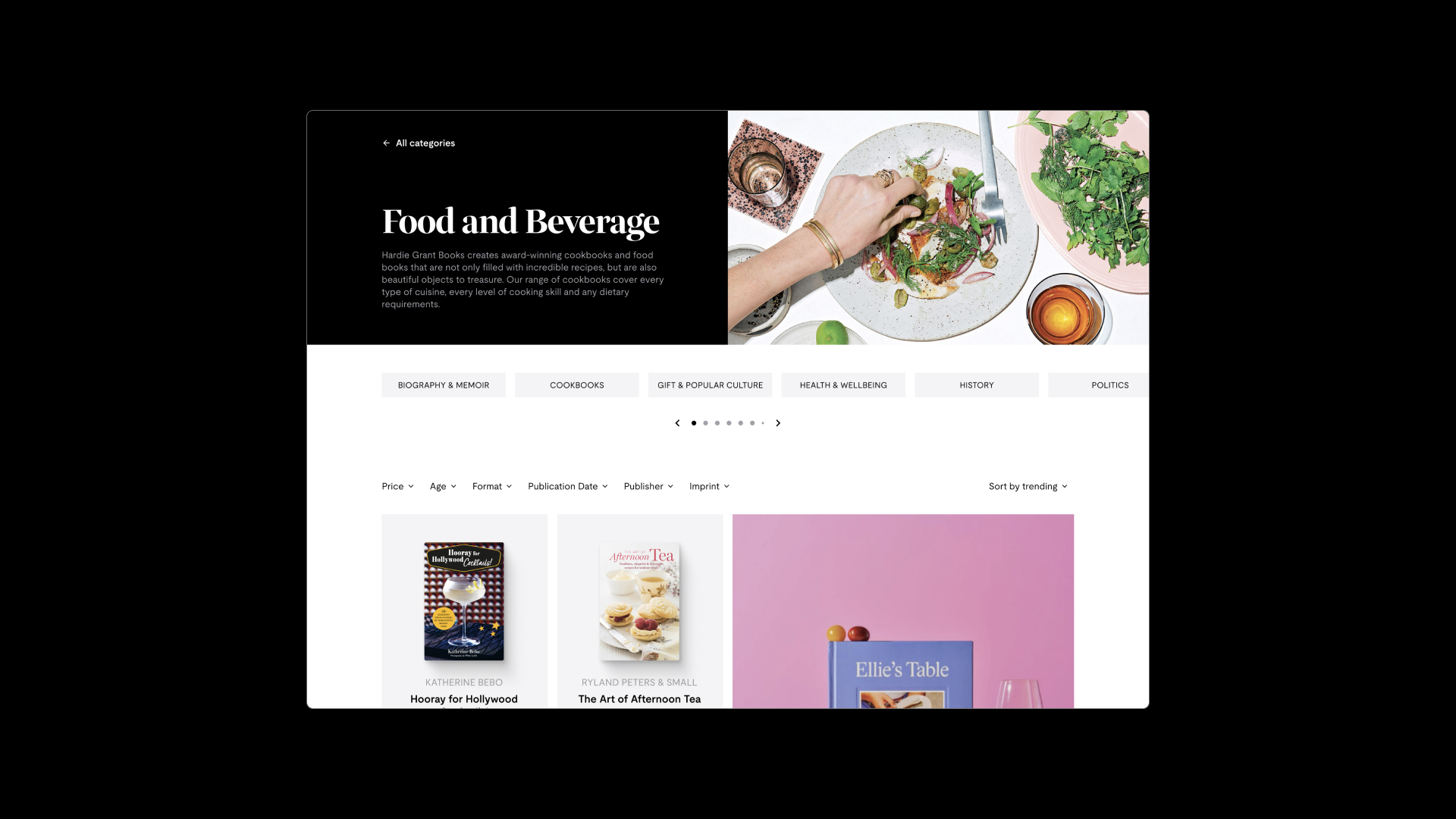 Hardie Grant screenshot 3