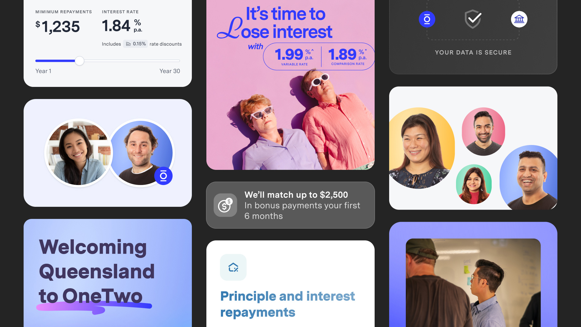 OneTwo website design process showing brand strategy development and user experience planning