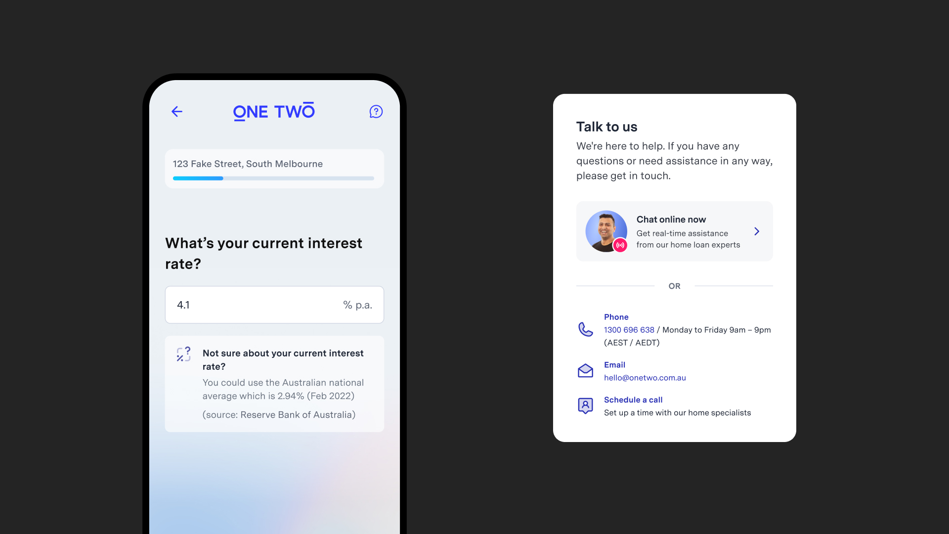 OneTwo Home Loans screenshot 2